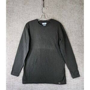 1620 NYCO Heavyweight Long Sleeve T-Shirt Mens S Gray Workwear Cordura USA Made